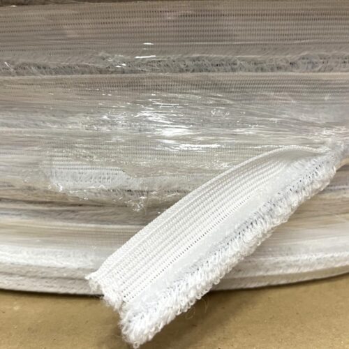 Tiedown with velcro flange 17,5 mm